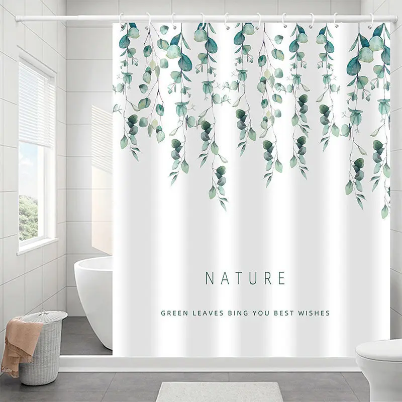 Small Fresh White Shower Curtain Tropical Green Plant Leaves Flamingo Waterproof Polyester Fabric Bathroom Curtain Bath Screen
Small Fresh White Shower Curtain Tropical Green Plant Leaves Flamingo Waterproof Polyester Fabric Bathroom Curtain Bath Screen