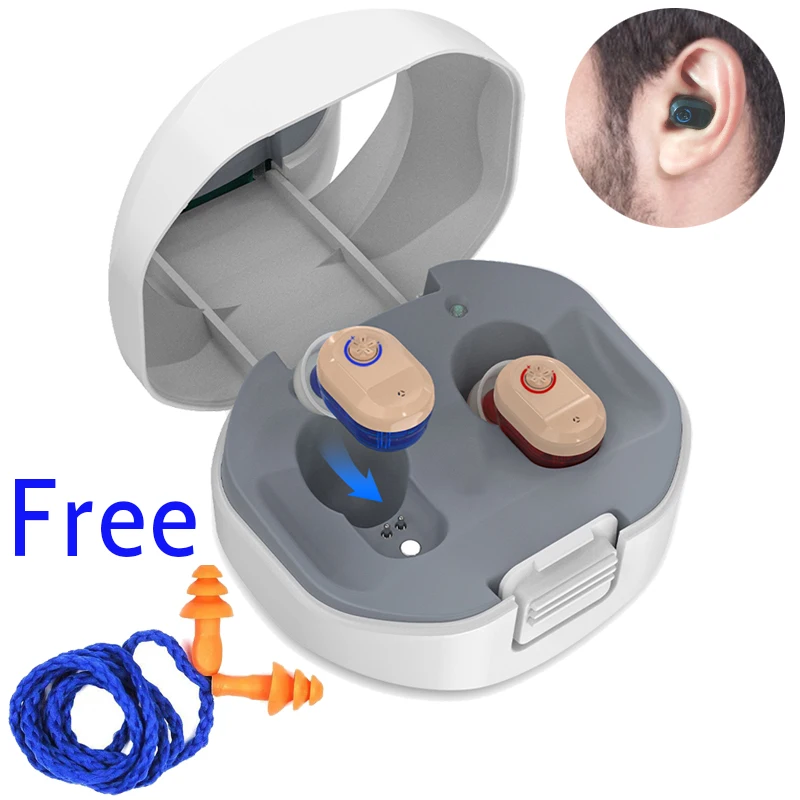 Charging Compartment Hearing Aid Portable Sound Amplifier Magnetic Suction Deaf Elderly Common to Left and Right
Charging Compartment Hearing Aid Portable Sound Amplifier Magnetic Suction Deaf Elderly Common to Left and Right