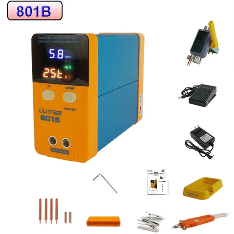 Точечный сварочный аппарат GLITTER 801D 12 кВт
Точечный сварочный аппарат GLITTER 801D 12 кВт