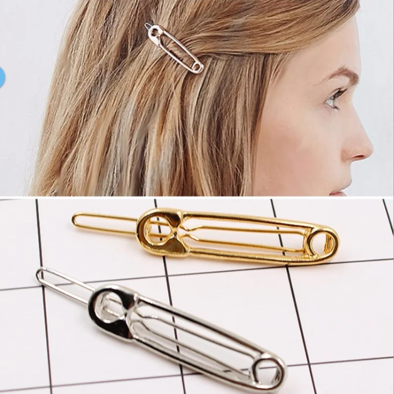 New HOT Sale Fashion Clip for Women Personality Exaggeration Metal Pin Hair Pins Stick Hairpin Styling Accessories Gold Clip
New HOT Sale Fashion Clip for Women Personality Exaggeration Metal Pin Hair Pins Stick Hairpin Styling Accessories Gold Clip