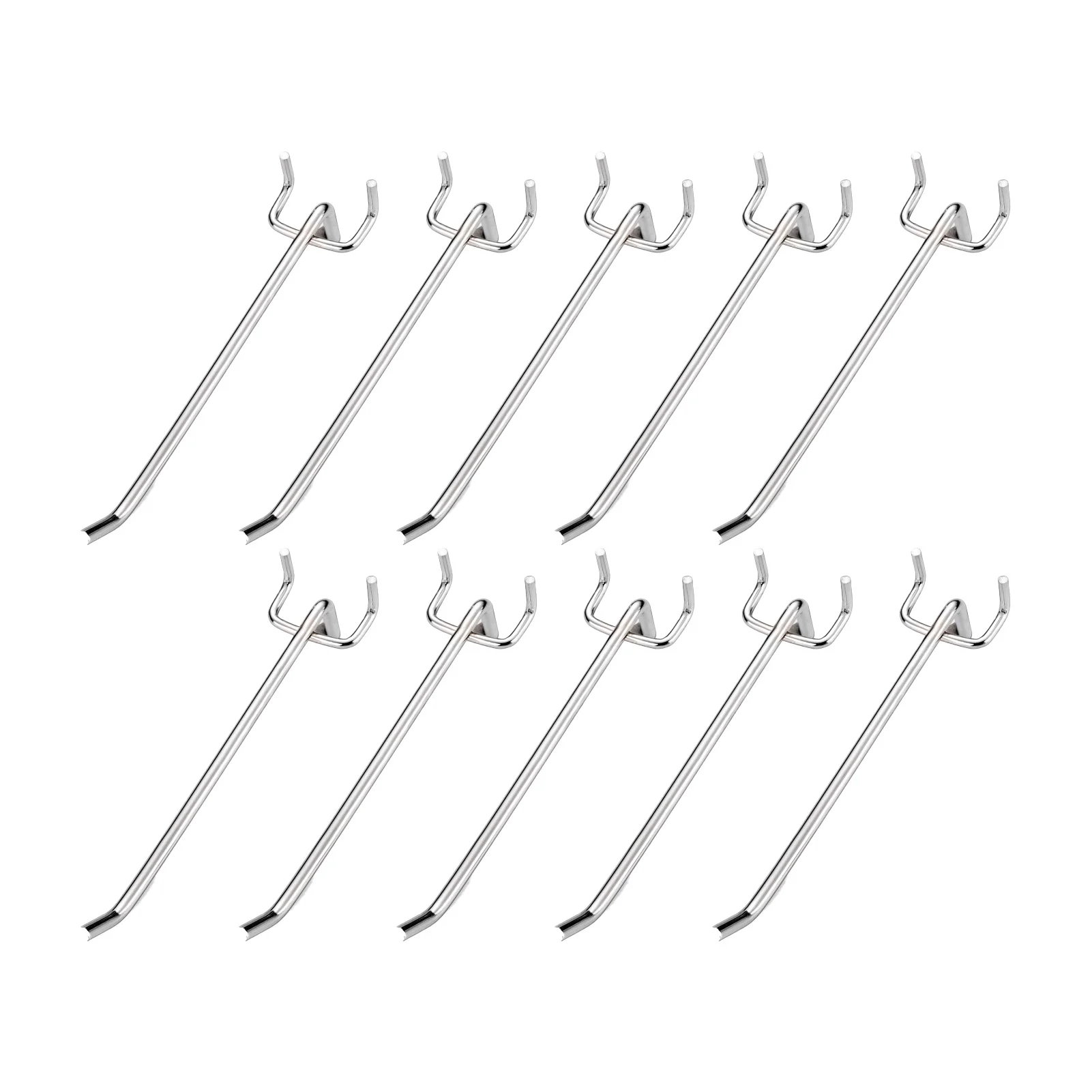 50pcs Steel Pegboard Holder Universal Retail Display Store Lightweight Peg Board Hook Hanging Garage 15cm Home Shop For Wall
50pcs Steel Pegboard Holder Universal Retail Display Store Lightweight Peg Board Hook Hanging Garage 15cm Home Shop For Wall