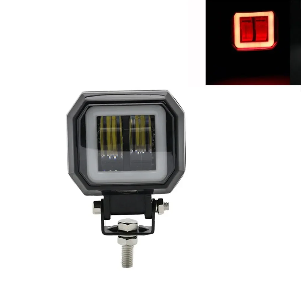 12V-80V Waterproof Square Angel Eyes LED Light Portable Spotlights Motorcycle Offroad Truck Driving Car Boat Work Light
12V-80V Waterproof Square Angel Eyes LED Light Portable Spotlights Motorcycle Offroad Truck Driving Car Boat Work Light