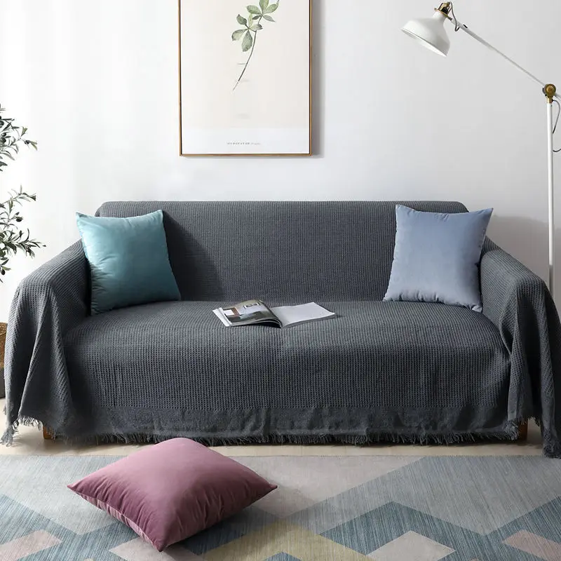 2022 Spring Hot Sale Solid Color Sofa Towel Full Cover Cloth Simple Dust Cover Sofa Cover
2022 Spring Hot Sale Solid Color Sofa Towel Full Cover Cloth Simple Dust Cover Sofa Cover