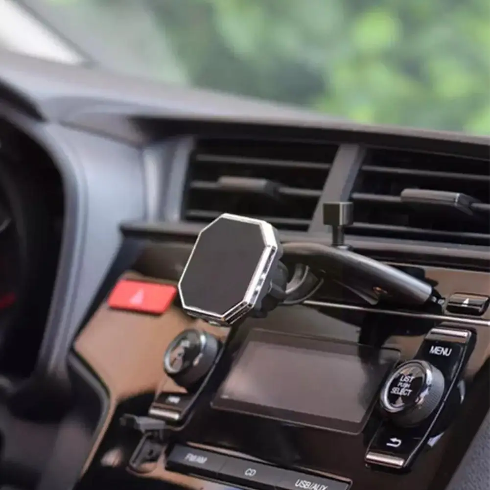 

Автомобильный держатель для CD-слота, аксессуары, 17 мм, подставка с шариковой головкой для автомобильного CD-слота, крепление для iPhone, Samsung, GPS-кронштейна B4M2