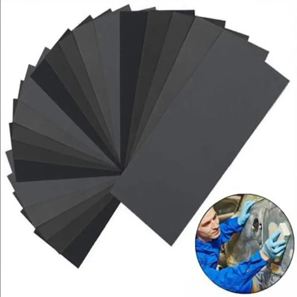 36Pcs Wet and Dry Sand Paper Mixed Assorted Grit Car Paint Ceramic Polshing Waxing Buffing Sandpaper 400-3000(4 pieces each)
36Pcs Wet and Dry Sand Paper Mixed Assorted Grit Car Paint Ceramic Polshing Waxing Buffing Sandpaper 400-3000(4 pieces each)