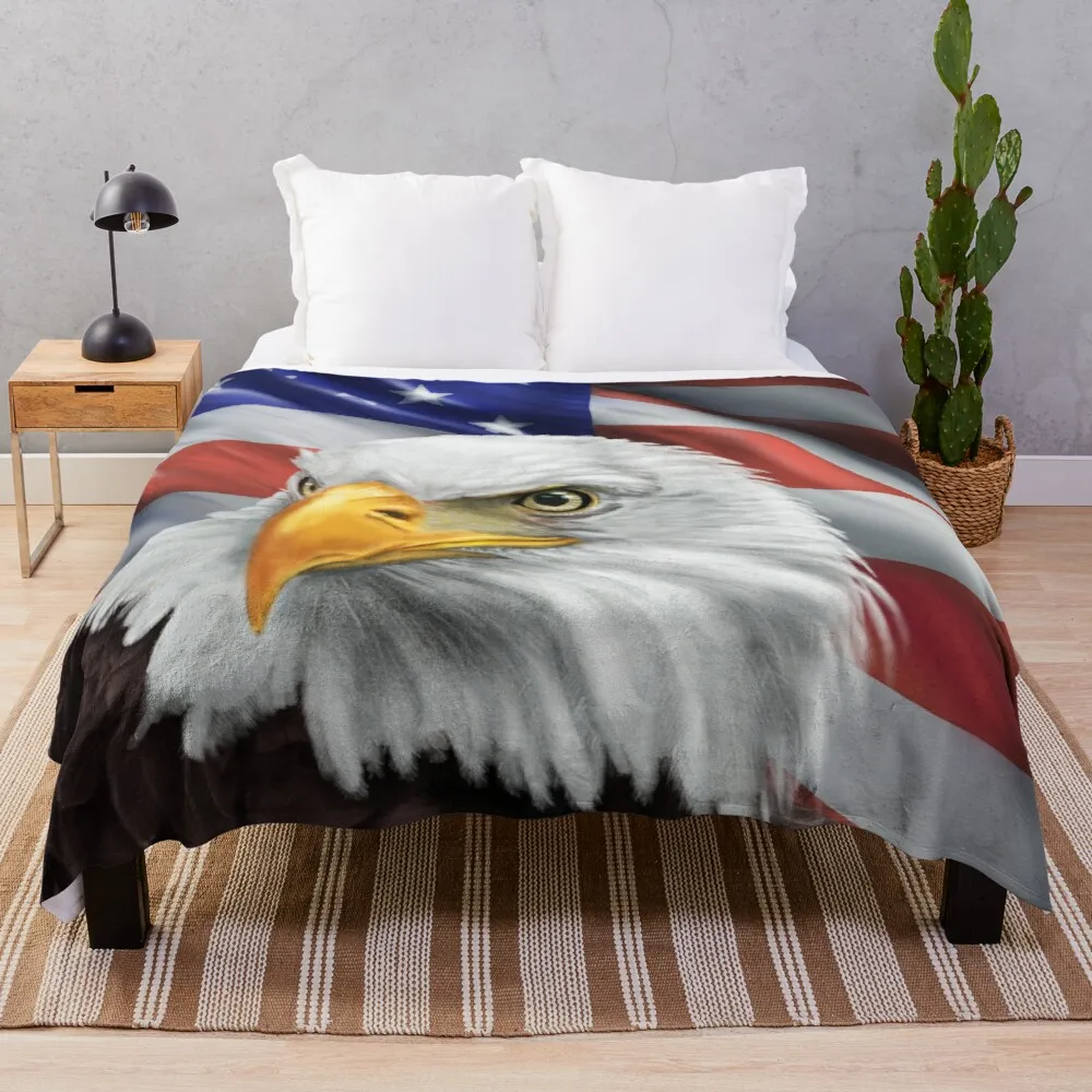 Eagle Flannel Throw Blanket Soft Lightweight Fleece Throw Blanket for Bedroom Couch Sofa Gift TV Blanket Bedding King Queen Size
Eagle Flannel Throw Blanket Soft Lightweight Fleece Throw Blanket for Bedroom Couch Sofa Gift TV Blanket Bedding King Queen Size