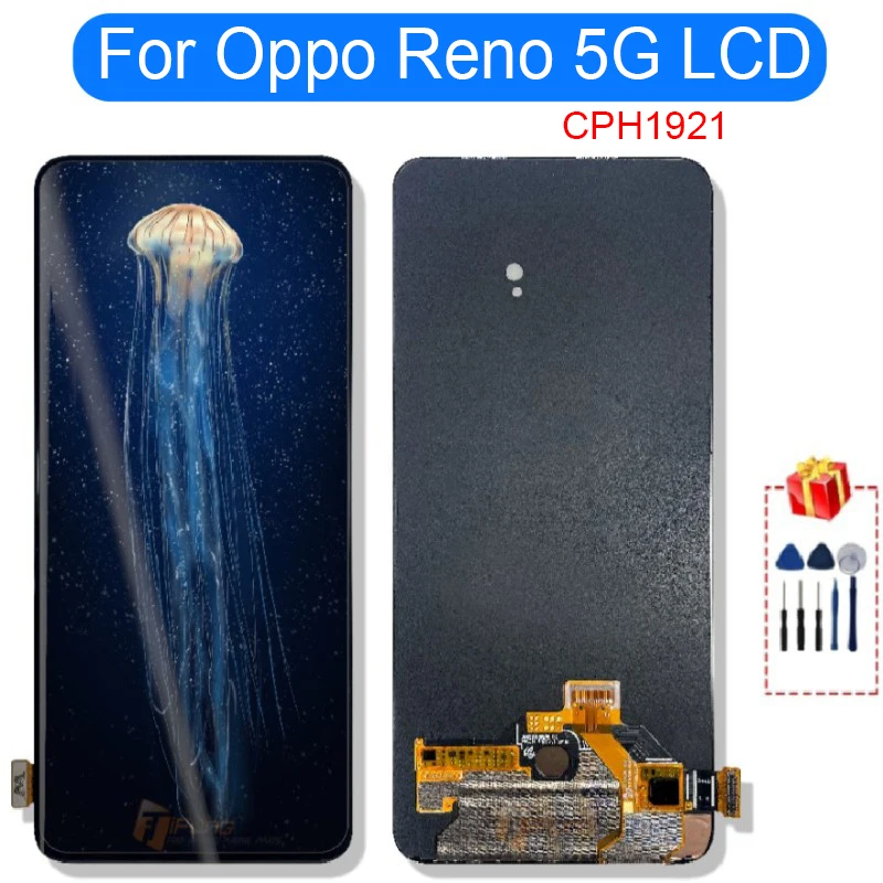 Super AMOLED 6.6" For Oppo Reno 5G LCD Display Touch Screen Digitizer Assembly For Oppo CPH1921 Replacement Parts
Super AMOLED 6.6" For Oppo Reno 5G LCD Display Touch Screen Digitizer Assembly For Oppo CPH1921 Replacement Parts