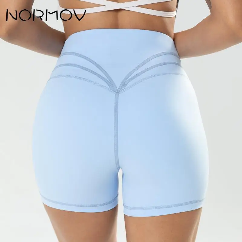 NORMOV Peach Buttocks Gym Shorts Women Push Up Yoga Shorts High Waist Fitness Shorts Tights Women Solid Sports Shorts
NORMOV Peach Buttocks Gym Shorts Women Push Up Yoga Shorts High Waist Fitness Shorts Tights Women Solid Sports Shorts