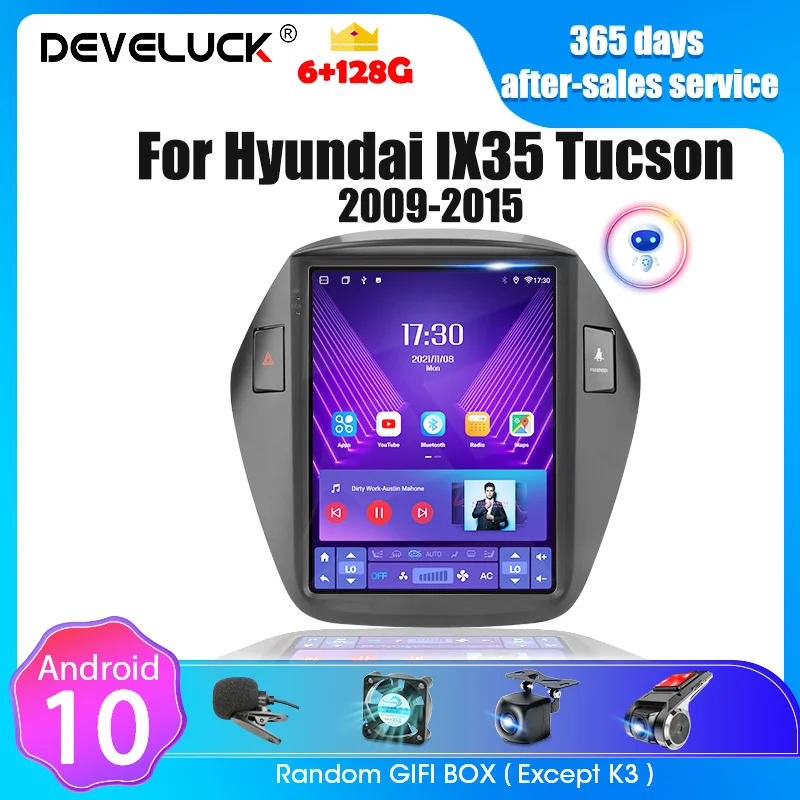 Android Car Radio Multimedia for Hyundai IX35 Tucson 2009-2015 Tesla Style Screen Video 2Din Navigation Carplay Head Unit Stereo
Android Car Radio Multimedia for Hyundai IX35 Tucson 2009-2015 Tesla Style Screen Video 2Din Navigation Carplay Head Unit Stereo