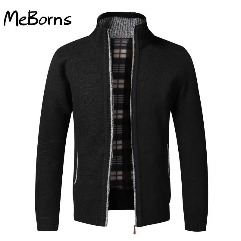 Autumn Winter Warm Cardigan Men Fleece Zipper Sweaters Jackets Mens Slim Fit Knitted Sweatercoat Thick Cardigan Sweater Coat Men
Autumn Winter Warm Cardigan Men Fleece Zipper Sweaters Jackets Mens Slim Fit Knitted Sweatercoat Thick Cardigan Sweater Coat Men