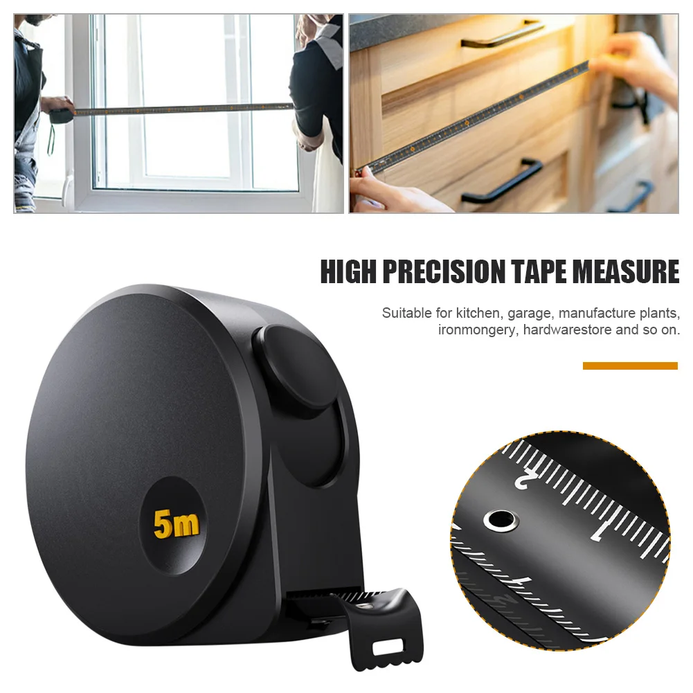 3/5M Woodworking High Precision Steel Tape Measure Multifunctional Manual Tape Thickening Self Locking Measuring Hand Tools
3/5M Woodworking High Precision Steel Tape Measure Multifunctional Manual Tape Thickening Self Locking Measuring Hand Tools