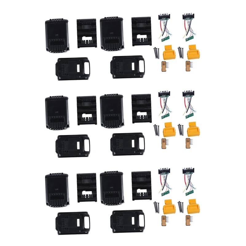 DCB200 Li-Ion Battery Plastic Box Case PCB Charging Protection Circuit Board For Dewalt 18V 20V 3.0Ah 6Ah Tool 6Pcs
DCB200 Li-Ion Battery Plastic Box Case PCB Charging Protection Circuit Board For Dewalt 18V 20V 3.0Ah 6Ah Tool 6Pcs