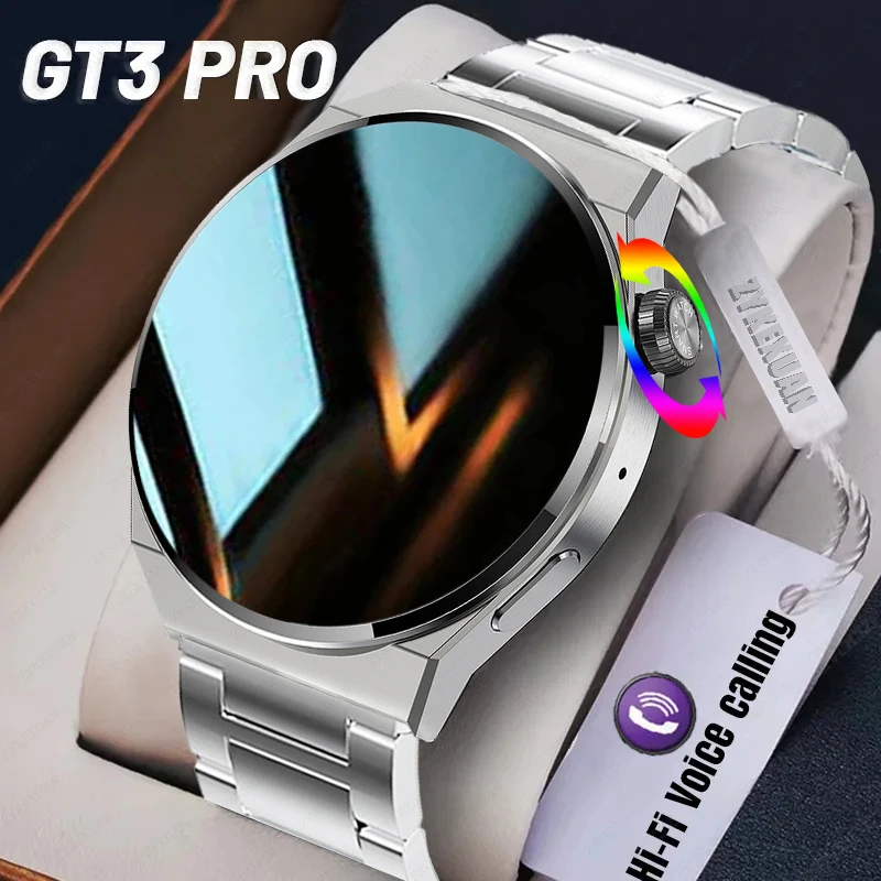 For Huawei Xiaomi NFC Smart Watch Men GT3 Pro AMOLED 390*390 HD Screen Heart Rate Bluetooth Call IP68 Waterproof SmartWatch New
For Huawei Xiaomi NFC Smart Watch Men GT3 Pro AMOLED 390*390 HD Screen Heart Rate Bluetooth Call IP68 Waterproof SmartWatch New