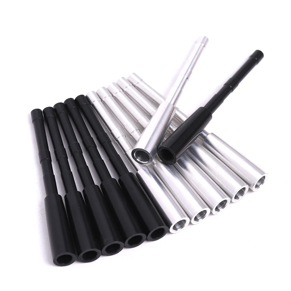 12Pcs Black Arrow Insert Adapter Connect Archery Broadhead Points ID4.2mm Bow Hunting Accessories Aluminum Durable
12Pcs Black Arrow Insert Adapter Connect Archery Broadhead Points ID4.2mm Bow Hunting Accessories Aluminum Durable