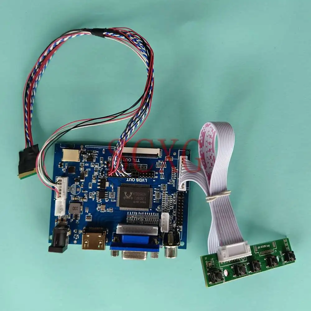 For B156HW01 V7 LCD Monitor Controller Board 1920*1080 40 Pin LVDS VGA+2AV+HDMI-Compatible 15.6" Laptops Kit DIY
For B156HW01 V7 LCD Monitor Controller Board 1920*1080 40 Pin LVDS VGA+2AV+HDMI-Compatible 15.6" Laptops Kit DIY