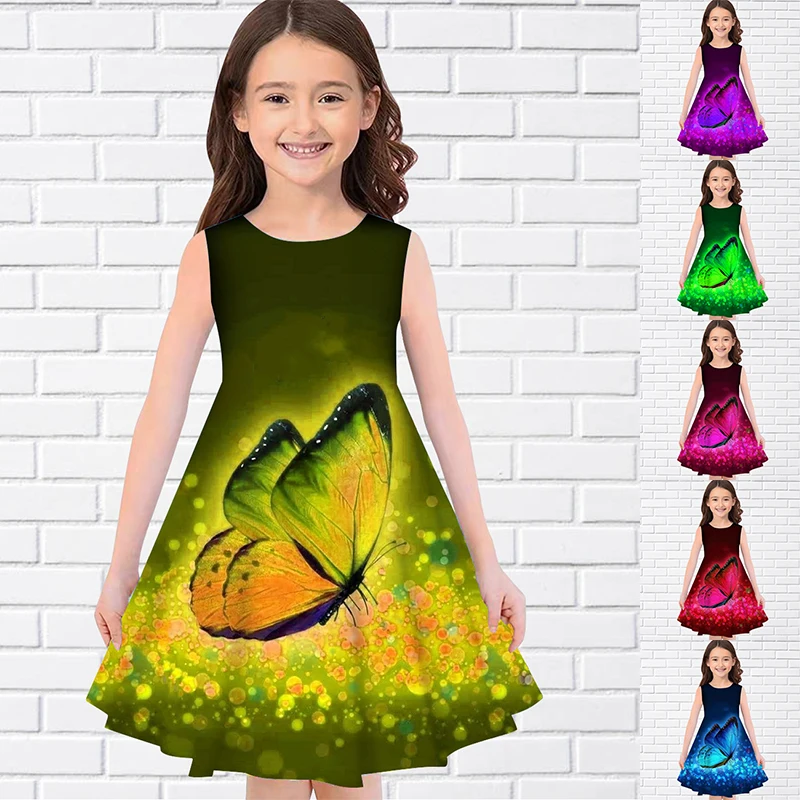 2022 Summer Girls 3D Flower Print Dresses Kids Girl Party Sleeveless Princess Dress Tank 3D Print Pretty Floral Dress for Girl
2022 Summer Girls 3D Flower Print Dresses Kids Girl Party Sleeveless Princess Dress Tank 3D Print Pretty Floral Dress for Girl