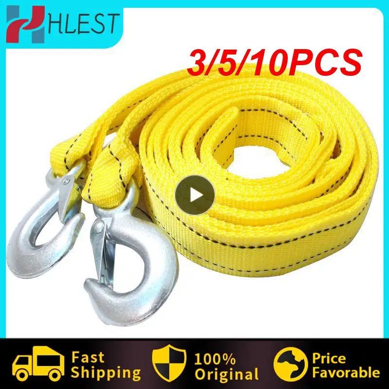 3/5/10PCS Towing Rope High Strength Car Tow Rope Fluorescent Yellow Tow Rope Tow Strap Bumper Trailer Car Safety Accessries 
3/5/10PCS Towing Rope High Strength Car Tow Rope Fluorescent Yellow Tow Rope Tow Strap Bumper Trailer Car Safety Accessries
