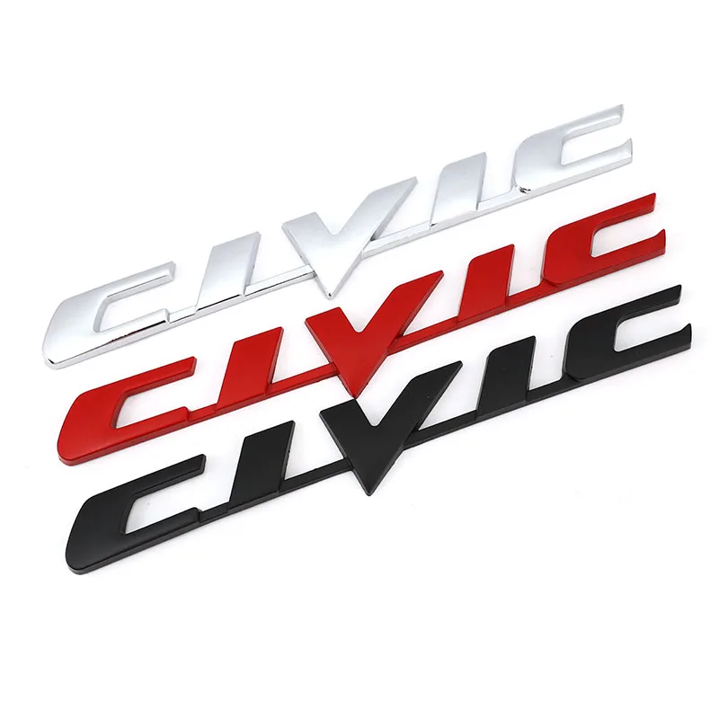 Автомобильная металлическая 3D эмблема значок-наклейка для Honda Civic Автомобильный задний хвост багажник письмо логотип наклейки автомобильн...
Автомобильная металлическая 3D эмблема значок-наклейка для Honda Civic Автомобильный задний хвост багажник письмо логотип наклейки автомобильн...