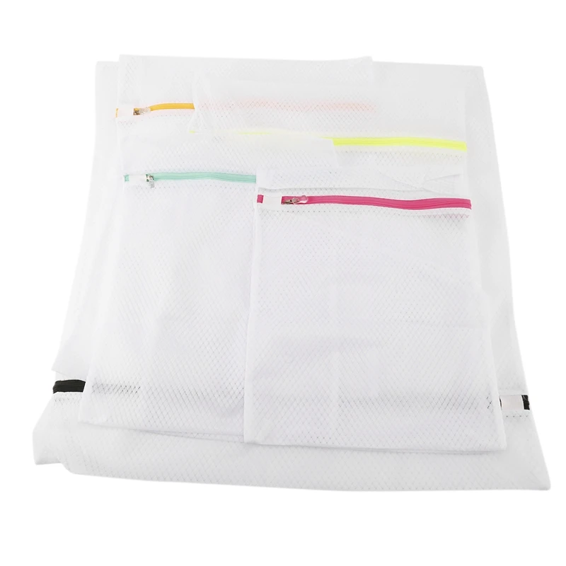 Mesh Laundry Bags For Sweater,Blouse,Hosiery,Bras,Etc. Upgraded Laundry Bags For Travel Storage Organization (5 Set)
Mesh Laundry Bags For Sweater,Blouse,Hosiery,Bras,Etc. Upgraded Laundry Bags For Travel Storage Organization (5 Set)