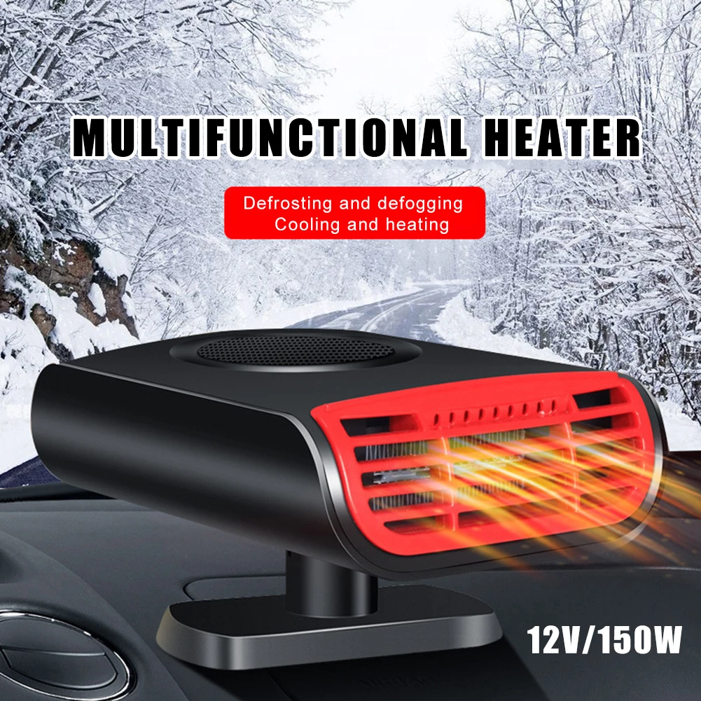 150W Car Heater Electric Heating Fan 360 rotating Portable Electric Dryer Windshield Defogging Demister Defroster
150W Car Heater Electric Heating Fan 360 rotating Portable Electric Dryer Windshield Defogging Demister Defroster