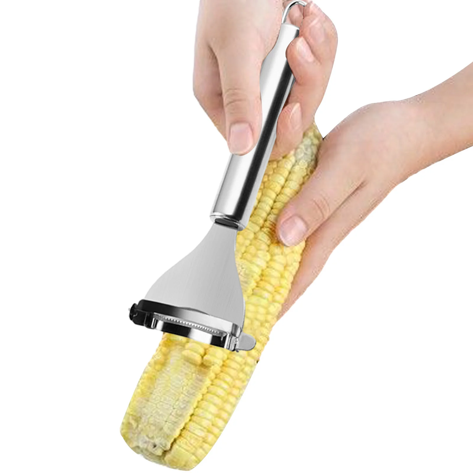 Corn Peeler Tool Food Safe Corn Thresher Kernel Remover Kitchen Hand Tool Quality Stainless Steel Corn Stripping Vegetable
Corn Peeler Tool Food Safe Corn Thresher Kernel Remover Kitchen Hand Tool Quality Stainless Steel Corn Stripping Vegetable