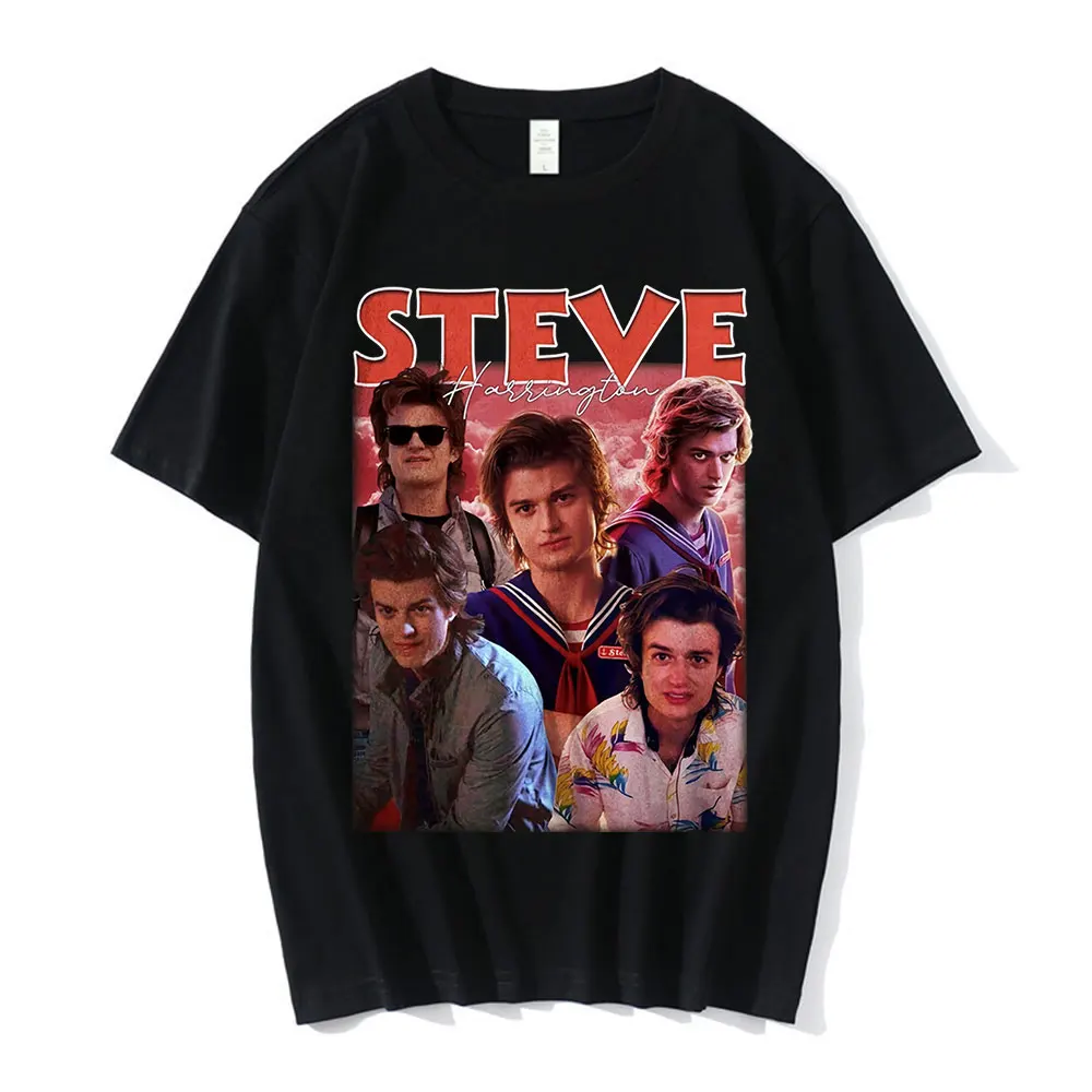 Stranger Things Steve Harrington Graphics Print T-shirts Men's Casual Short Sleeve Oversize T Shirt Harajuku Streetwear Unisex
Stranger Things Steve Harrington Graphics Print T-shirts Men's Casual Short Sleeve Oversize T Shirt Harajuku Streetwear Unisex
