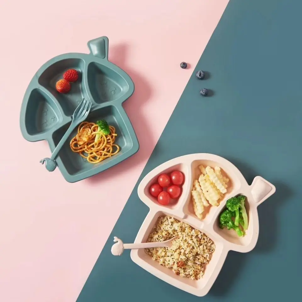 Baby Dinosaur Tableware Set 6Pcs Kids Dinner Bamboo Training Bowl Cup Spoon Plate Fork Drop-Resistant Feeding Dishes Gadget
Baby Dinosaur Tableware Set 6Pcs Kids Dinner Bamboo Training Bowl Cup Spoon Plate Fork Drop-Resistant Feeding Dishes Gadget