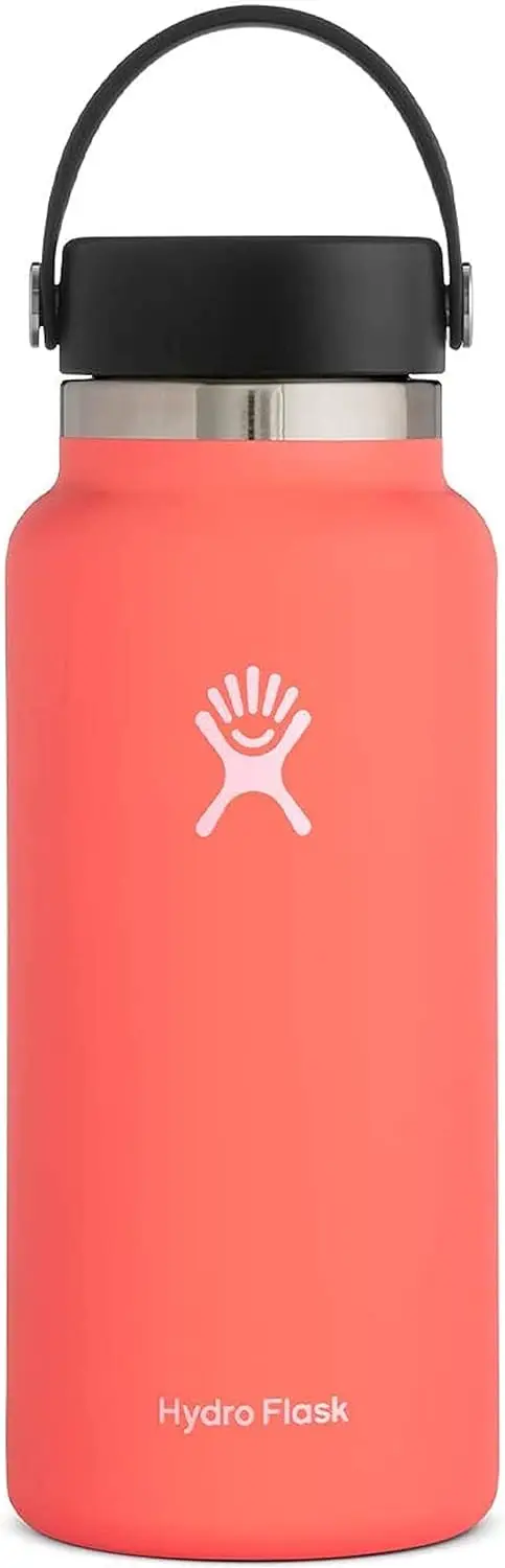 Bottle - Stainless Steel & Vacuum Insulated - Wide Mouth 2.0 with Leak Proof Flex Cap - 32 oz, Hibiscus
Bottle - Stainless Steel & Vacuum Insulated - Wide Mouth 2.0 with Leak Proof Flex Cap - 32 oz, Hibiscus