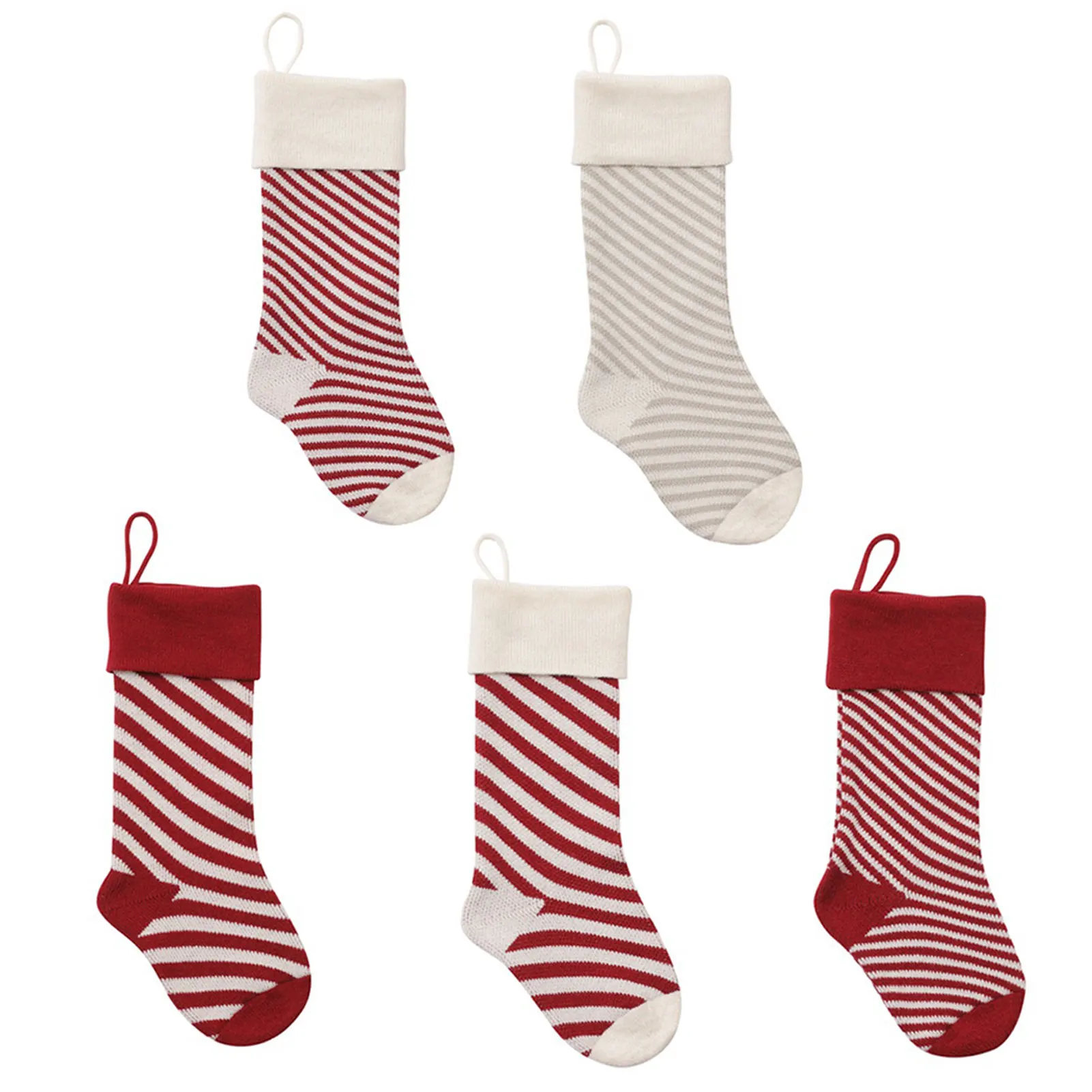 Подвесные чулки в виде рождественской елки 
Подвесные чулки в виде рождественской елки