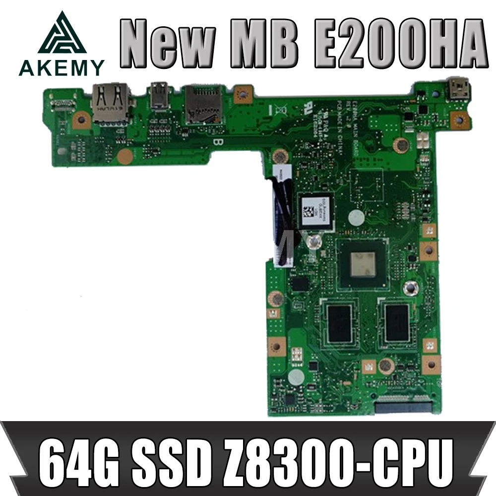 Akemy E200HA MAIN_BD Motherboard 64G SSD Z8300-CPU For Asus E200 E200H E200HA Laptop motherboard E200HA Mainboard
Akemy E200HA MAIN_BD Motherboard 64G SSD Z8300-CPU For Asus E200 E200H E200HA Laptop motherboard E200HA Mainboard