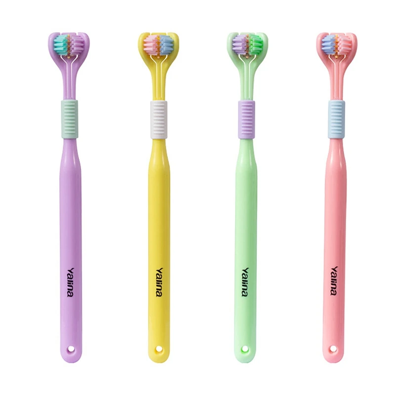 Three Sided Soft Hair Tooth Toothbrush Ultra Fine Soft Bristle Candy Color 360 Degree Aldult Oral Care Cleaning Toothbrush
Three Sided Soft Hair Tooth Toothbrush Ultra Fine Soft Bristle Candy Color 360 Degree Aldult Oral Care Cleaning Toothbrush