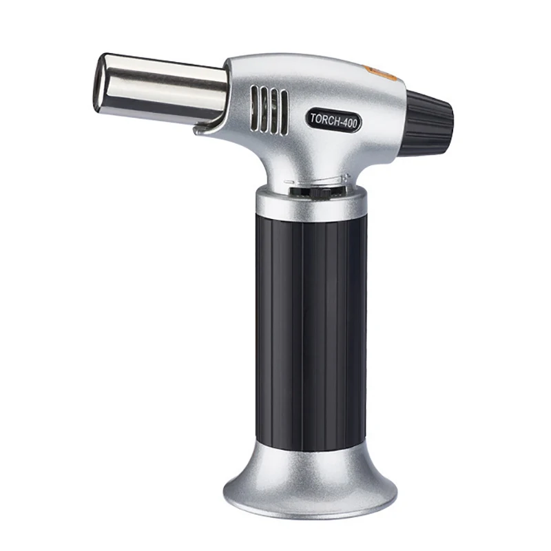 Adjustable Flame, Butane Torch Refillable Kitchen Torch Burner, with Safety Lock, for Soldering, Cooking, BBQ, Welding
Adjustable Flame, Butane Torch Refillable Kitchen Torch Burner, with Safety Lock, for Soldering, Cooking, BBQ, Welding