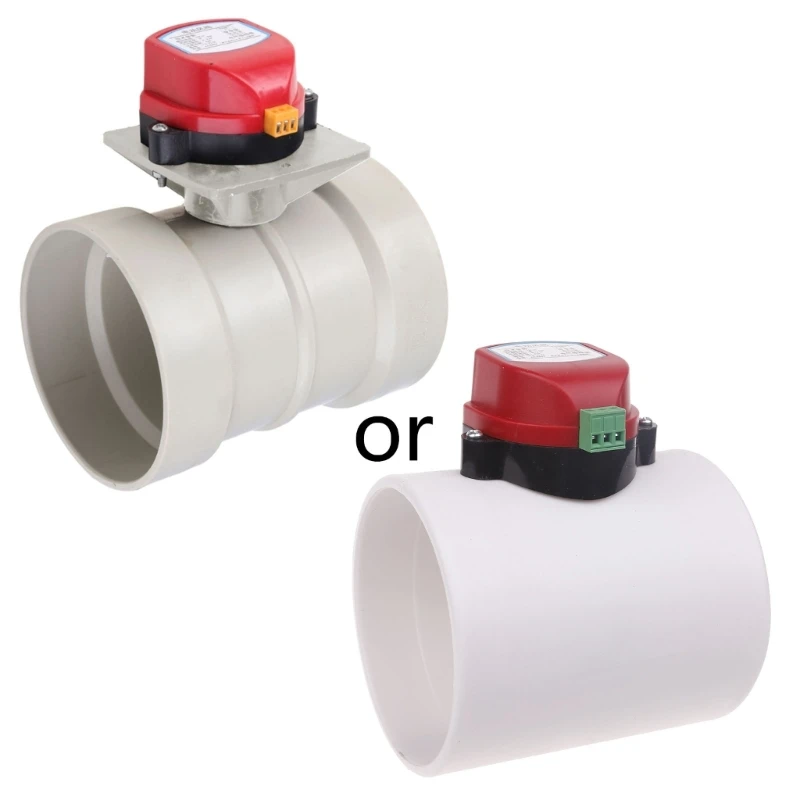 220V Plastic Electric Damper Check Valve 110mm Air Volume Control Valves For Ventilation Pipe
220V Plastic Electric Damper Check Valve 110mm Air Volume Control Valves For Ventilation Pipe