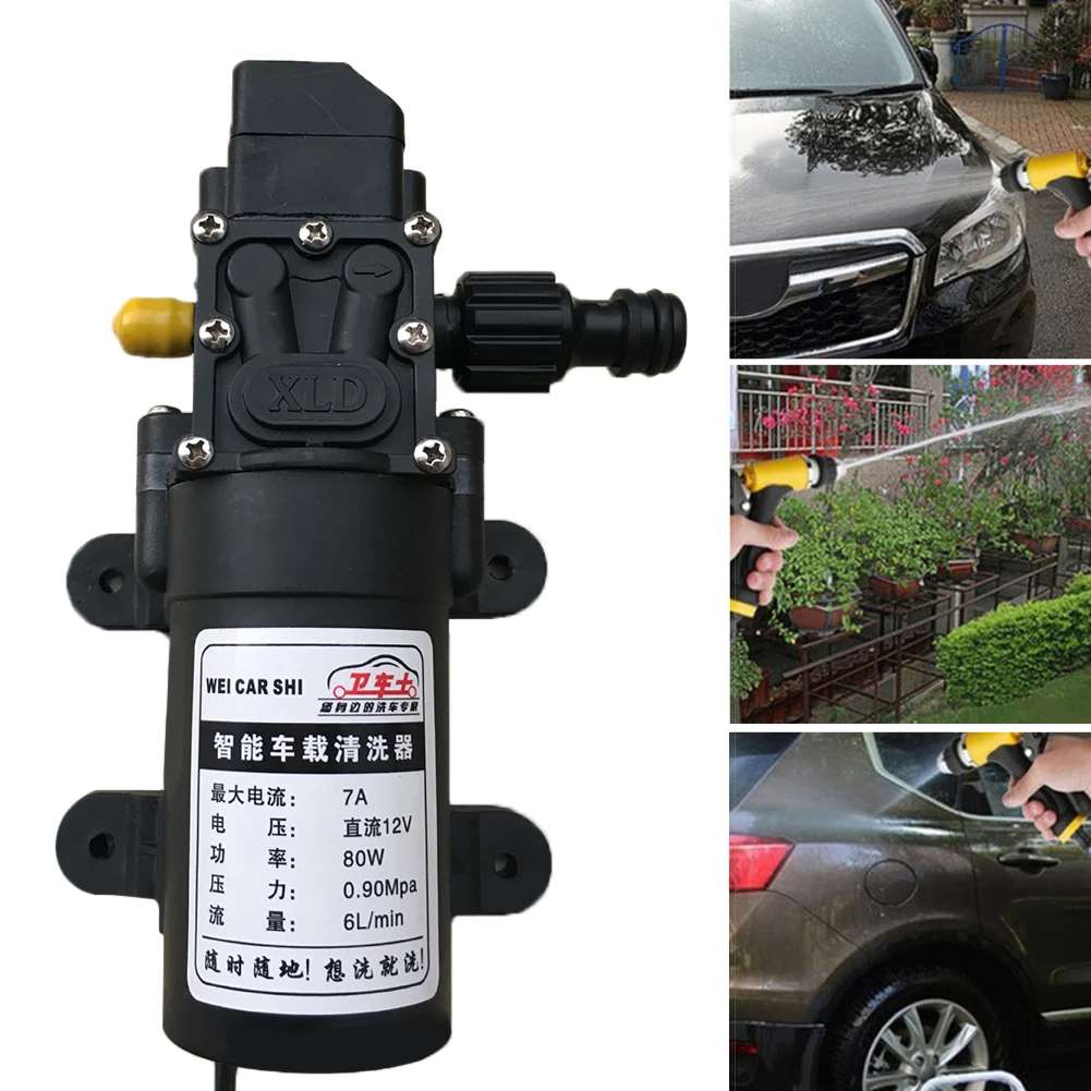 Portable DC12V 80W High Pressure Electric Water Pump Cigarette Car Lighter with 2.8m Cable for Car Washing Garden Pool Watering
Portable DC12V 80W High Pressure Electric Water Pump Cigarette Car Lighter with 2.8m Cable for Car Washing Garden Pool Watering