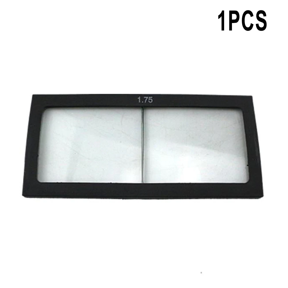1 Pcs Welded Lens 0.75/1.25/1.75/2.25 Magnification Strengths Glass Welded Lens 95 X 36mm For Soldering Screens Auto-darkening
1 Pcs Welded Lens 0.75/1.25/1.75/2.25 Magnification Strengths Glass Welded Lens 95 X 36mm For Soldering Screens Auto-darkening
