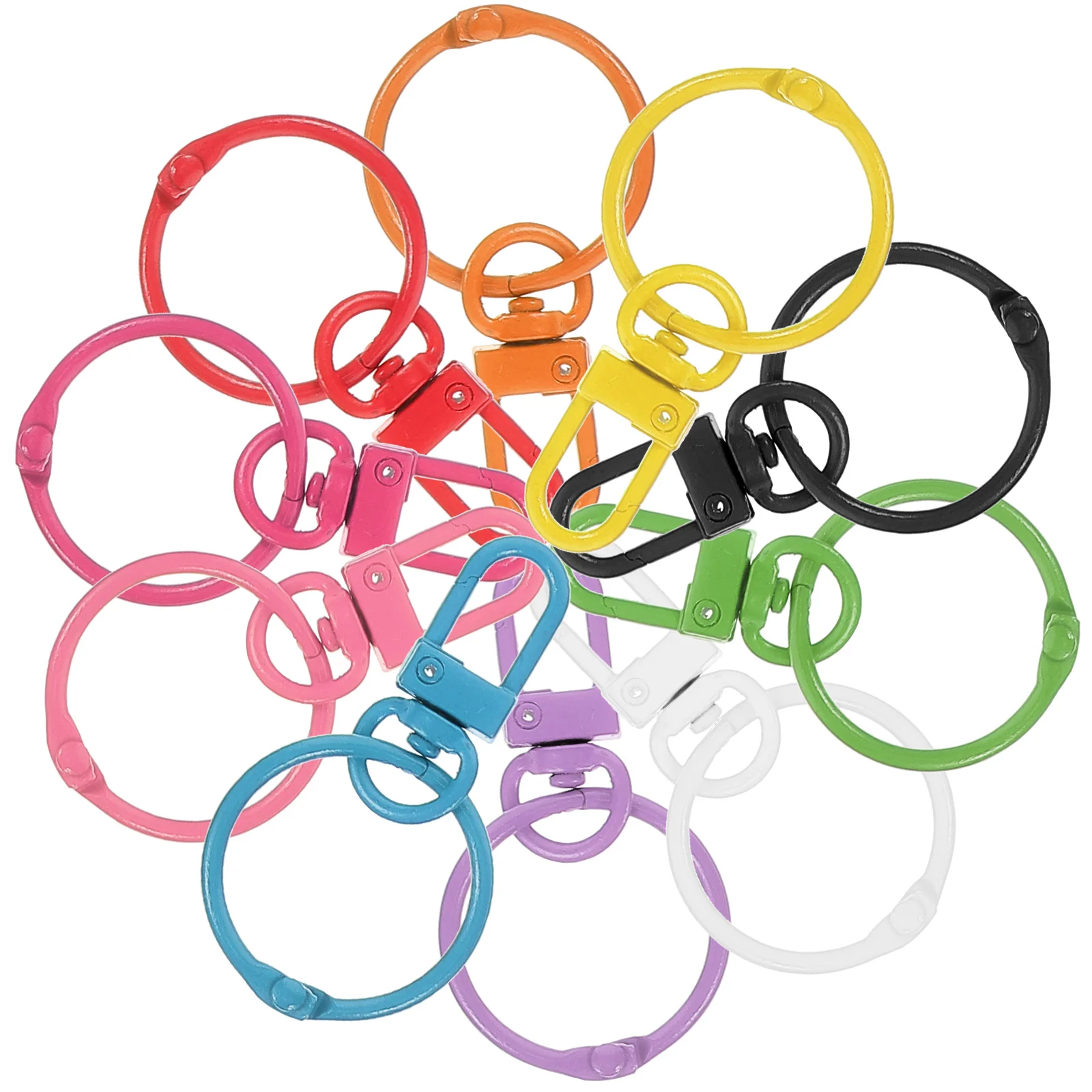Color Keychain Lobster Clasp Rings Crafts Accessories Men Buckle DIY Keychains Clip Hooks Metal Car
Color Keychain Lobster Clasp Rings Crafts Accessories Men Buckle DIY Keychains Clip Hooks Metal Car
