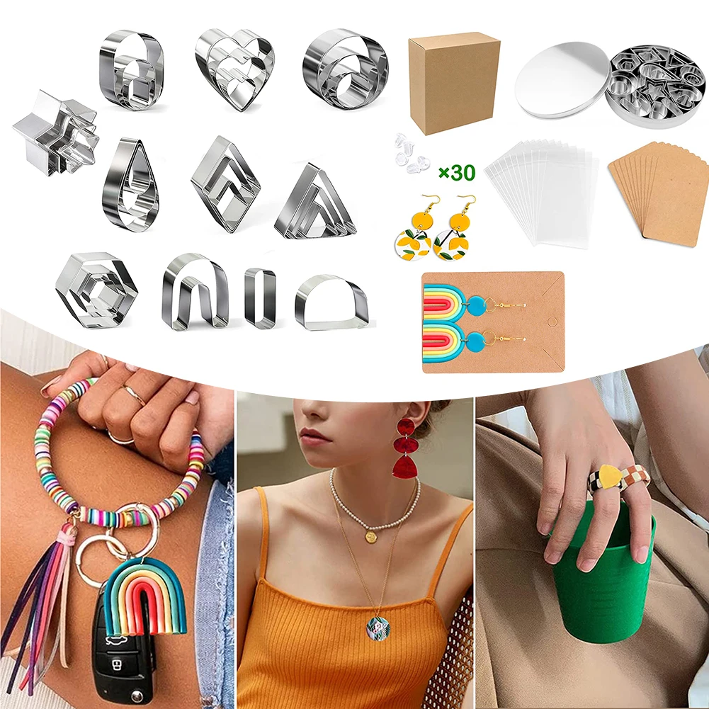 Серьги из полимерной глины из нержавеющей стали, женская форма для кухни, дизайнерские украшения для выпечки, торта
Серьги из полимерной глины из нержавеющей стали, женская форма для кухни, дизайнерские украшения для выпечки, торта