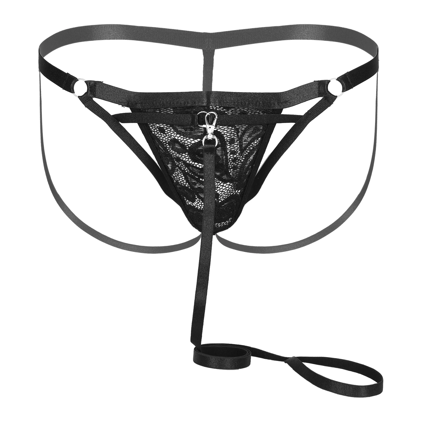 Mens Sexy Lace Bulge Pouch G-strings Exotic Low Rise Open Butt Strappy T-back Thongs Black White Underwear Man Panties Sissy
Mens Sexy Lace Bulge Pouch G-strings Exotic Low Rise Open Butt Strappy T-back Thongs Black White Underwear Man Panties Sissy