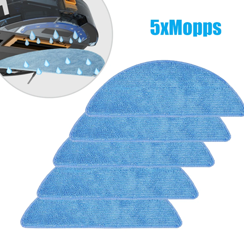 5pcs Mop Cloths Strong Water Absorption For Tesvor M1 S6 S4 Vacuum Cleaner Washable Replacement Mop Cloths Pad
5pcs Mop Cloths Strong Water Absorption For Tesvor M1 S6 S4 Vacuum Cleaner Washable Replacement Mop Cloths Pad