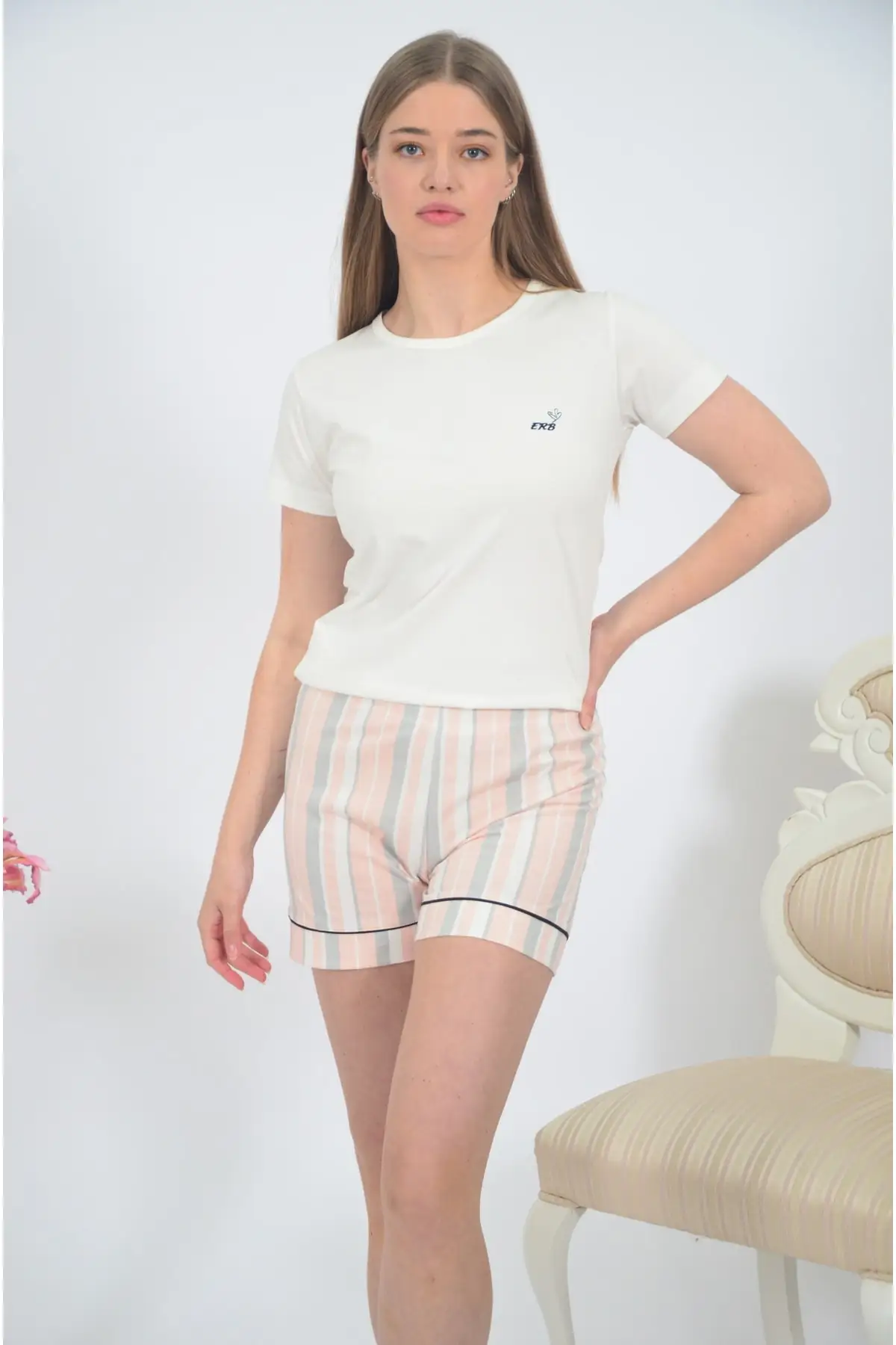 Women's Pajamas Short Pajamas Sleepwear Sleep Lounge Pajamas Elastic Waist Nightwear Retro Sleepwear Night Suit Casual Home Clothing
Women's Pajamas Short Pajamas Sleepwear Sleep Lounge Pajamas Elastic Waist Nightwear Retro Sleepwear Night Suit Casual Home Clothing