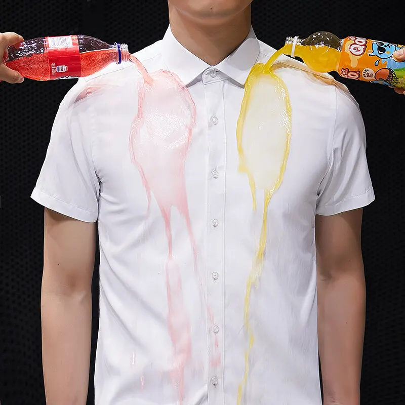 2022 New Summer Anti-fouling Short-sleeved Shirt Men's Shirt Slim Trend Business Iron-free Solid Color Fashion Shirt 2876 P32
2022 New Summer Anti-fouling Short-sleeved Shirt Men's Shirt Slim Trend Business Iron-free Solid Color Fashion Shirt 2876 P32
