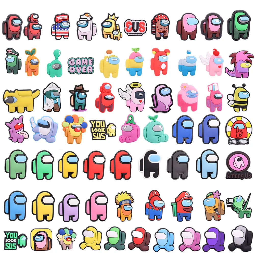 Wholesale 100Pcs Robot Game Hot Funny Character PVC Shoe Button Buckle Accessories Croc Charms Jibz Diy Wristband Boys Toy Gift
Wholesale 100Pcs Robot Game Hot Funny Character PVC Shoe Button Buckle Accessories Croc Charms Jibz Diy Wristband Boys Toy Gift