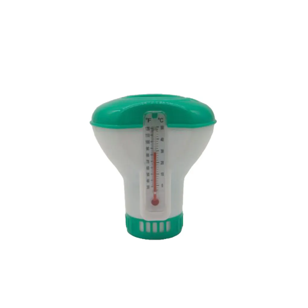 Диспенсер для таблеток и термометра для бассейна, универсальный питатель для воды, бытовой контейнер для дозирования
Диспенсер для таблеток и термометра для бассейна, универсальный питатель для воды, бытовой контейнер для дозирования