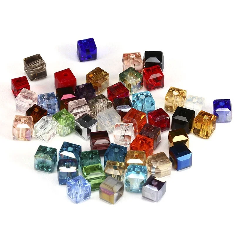 2MM/6MM/8MM Crystal Glass Beads Accessories For Jewelry Making, Square Shape Crystal Cube Glass Beads
2MM/6MM/8MM Crystal Glass Beads Accessories For Jewelry Making, Square Shape Crystal Cube Glass Beads