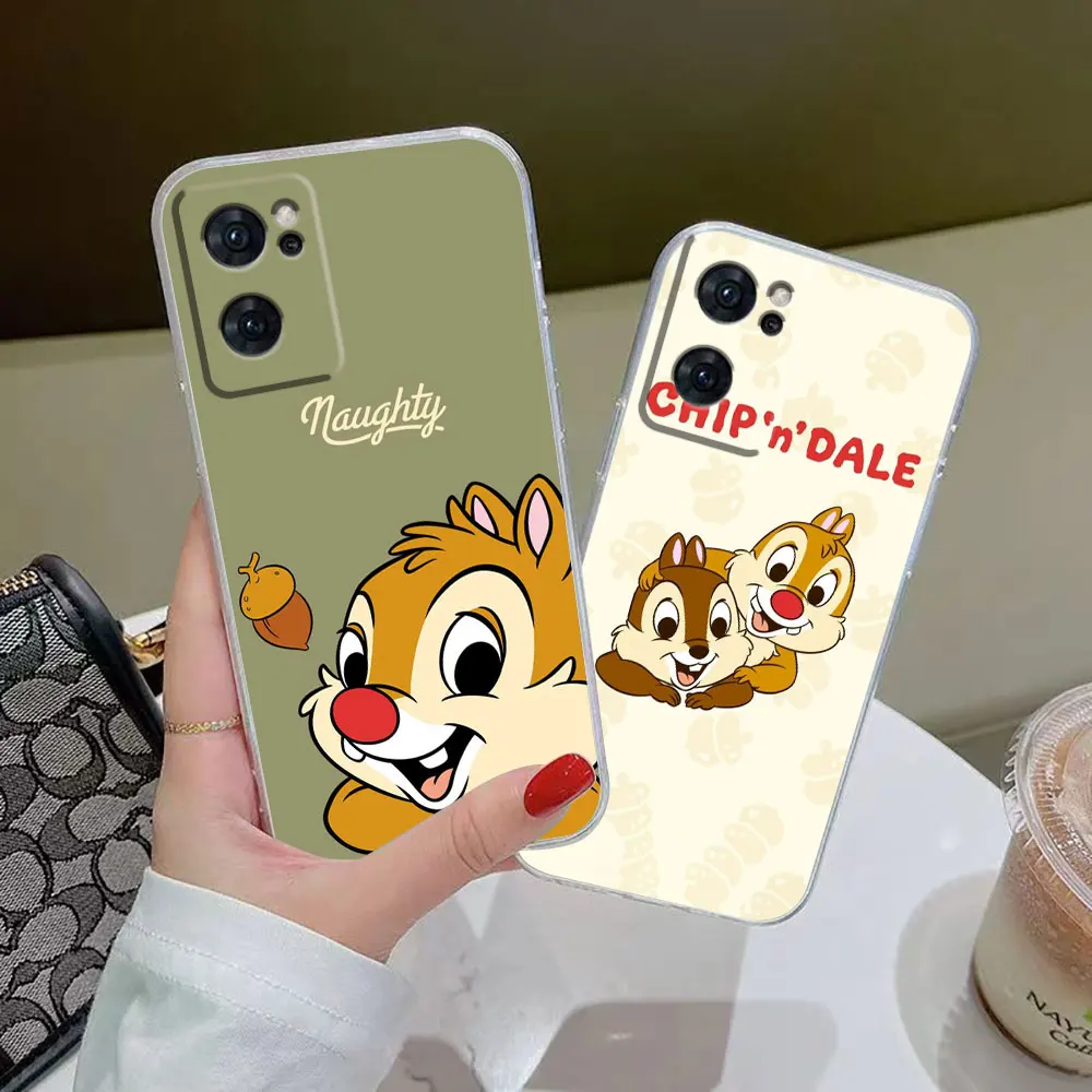 

Clear Case Funda For OPPO RENO 7 6 5 4 2F A15 FIND X5 X3 A55 A73 A74 A92 A93 A94 F11 F7 4G 5G PRO Case Para Anime Dale And Chip