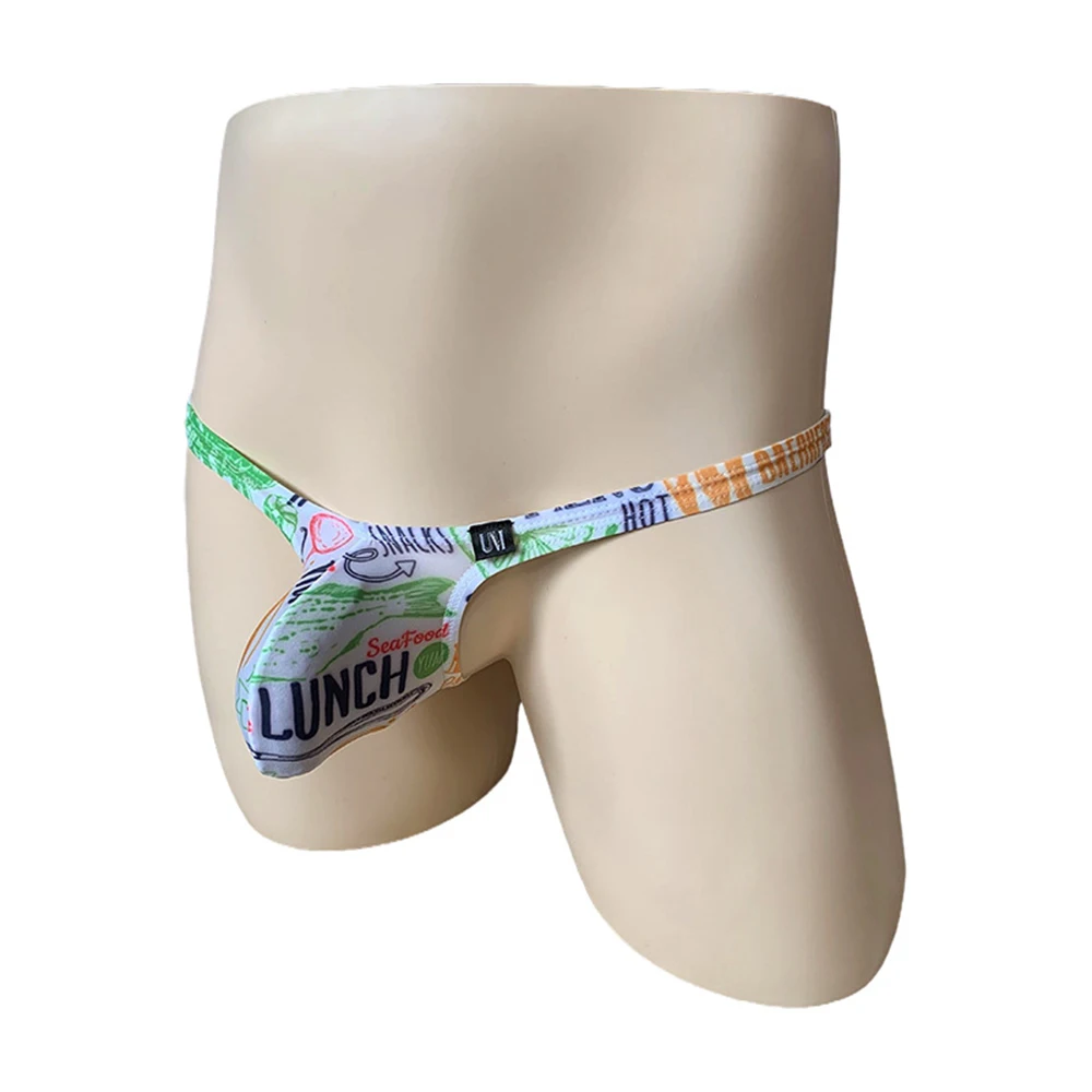 Men‘s Panties Fashion Sexy Thongs Printed T-Back Low Waist Underpants Comfortable Underwear Breathable Single Thongs Lingerie
Men‘s Panties Fashion Sexy Thongs Printed T-Back Low Waist Underpants Comfortable Underwear Breathable Single Thongs Lingerie