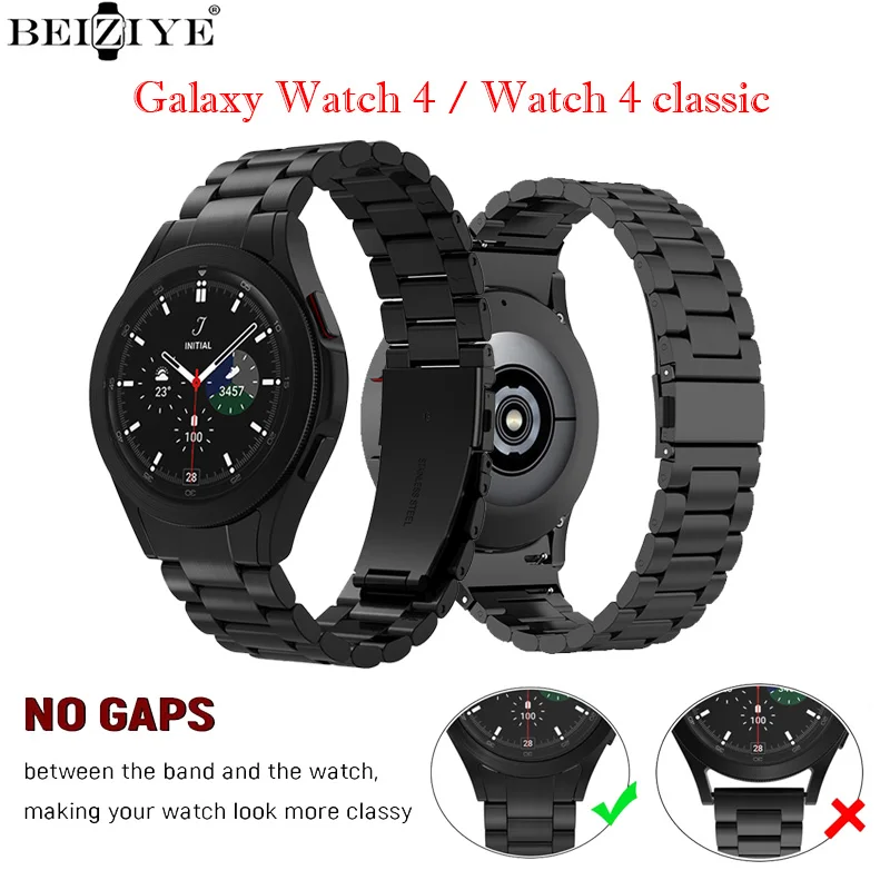 20 мм ремешок для часов для Samsung Galaxy Watch 4 44 мм 40 мм классический 42 мм 46 мм нержавеющая сталь без зазоров металлический браслет на запястье
20 мм ремешок для часов для Samsung Galaxy Watch 4 44 мм 40 мм классический 42 мм 46 мм нержавеющая сталь без зазоров металлический браслет на запястье