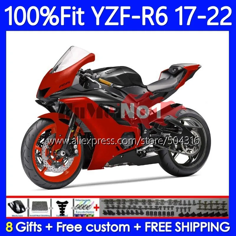 OEM Body For YAMAHA YZF R6 600 R 6 CC YZF600 YZFR6 17 18 19 157MC.54 YZF-R6 YZF-600 2017 2018 2019 Injection Fairing red glossy
OEM Body For YAMAHA YZF R6 600 R 6 CC YZF600 YZFR6 17 18 19 157MC.54 YZF-R6 YZF-600 2017 2018 2019 Injection Fairing red glossy