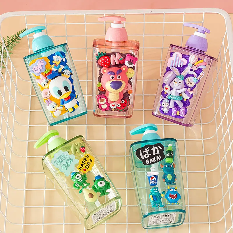 16Cm 420Ml Anime Kawaii Press Bottle Cartoon Hand Sanitizer Bottle Sub-Bottling Shampoo Detergent Bottle Household Supplies
16Cm 420Ml Anime Kawaii Press Bottle Cartoon Hand Sanitizer Bottle Sub-Bottling Shampoo Detergent Bottle Household Supplies