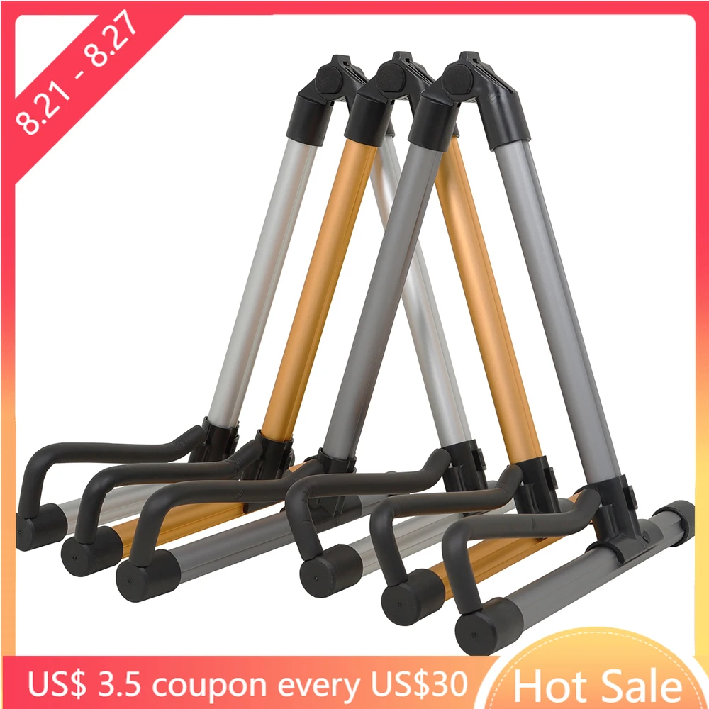 SHUFFLE Electric Guitar Stand Alloy Guitar Holder Universal Folding Musical Rack for Acoustic Electronic Guitar Bass Floor Stand
SHUFFLE Electric Guitar Stand Alloy Guitar Holder Universal Folding Musical Rack for Acoustic Electronic Guitar Bass Floor Stand